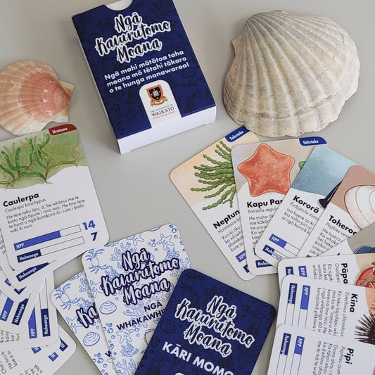 Marine Invaders- The Card Game Full Te Reo Māori Version