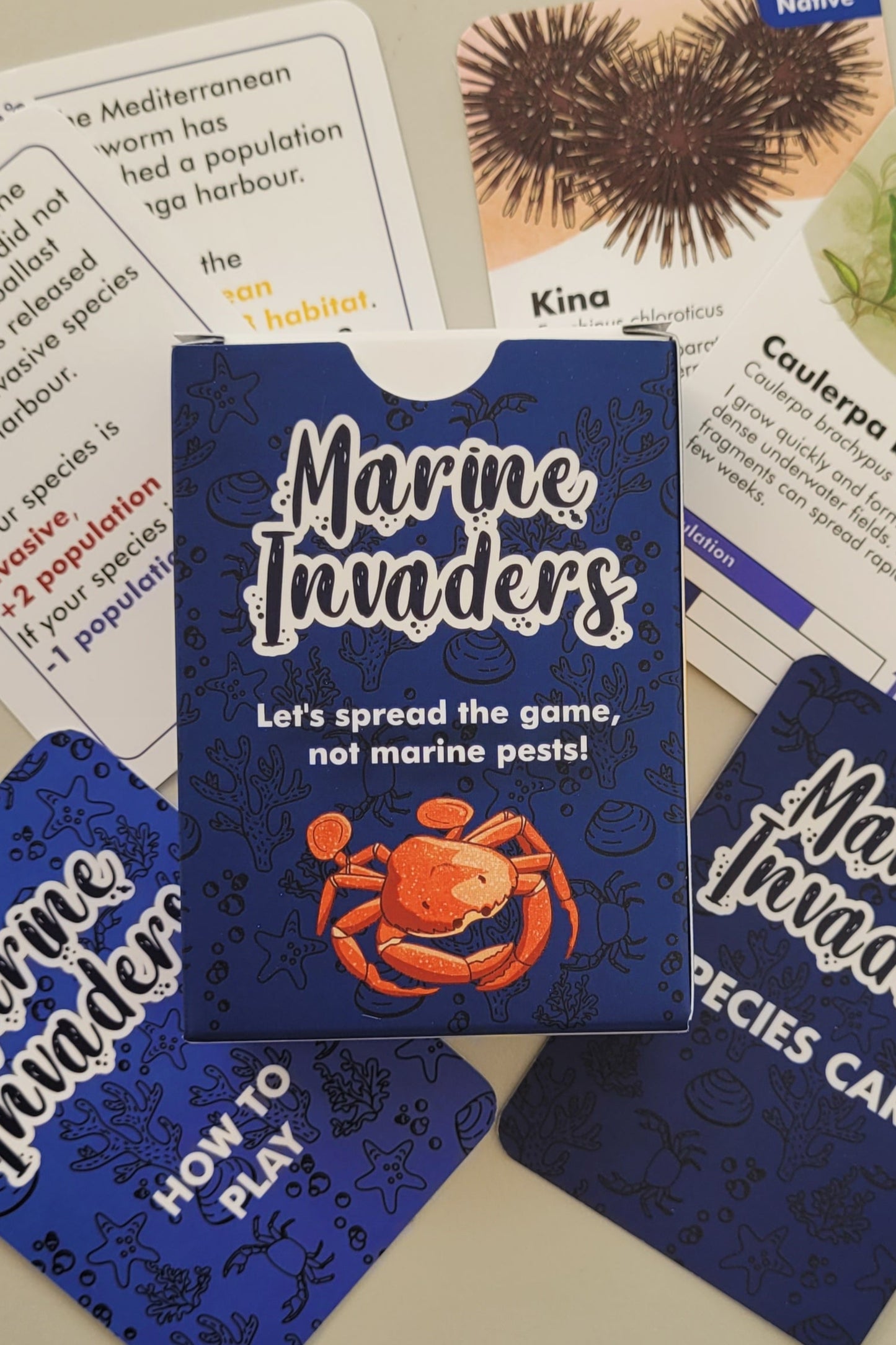 Marine Invaders- The Card Game Full English Version