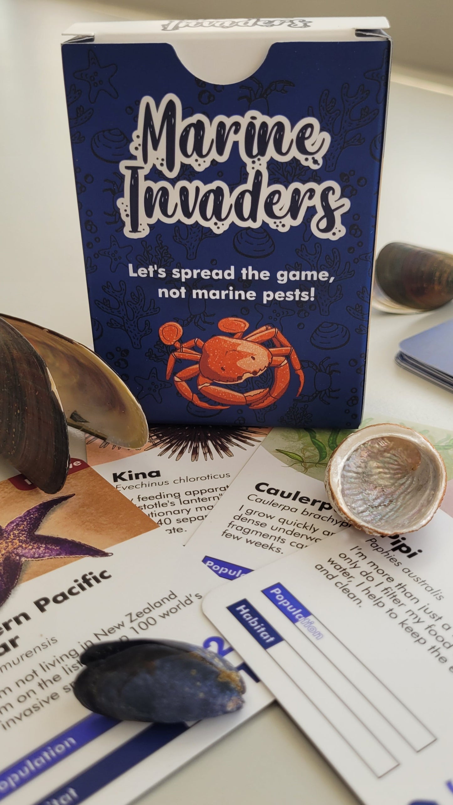 Marine Invaders- The Card Game Full English Version