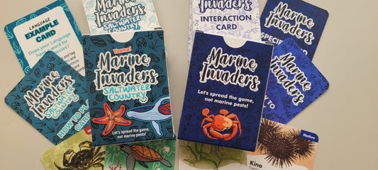 Marine Invaders- The Card Game Trans Tasman (Double Pack)